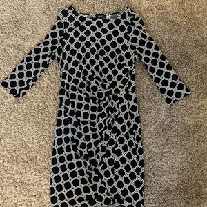SUMMER CLOSET CLEAROUT: women’s patterned chaps dress with tie